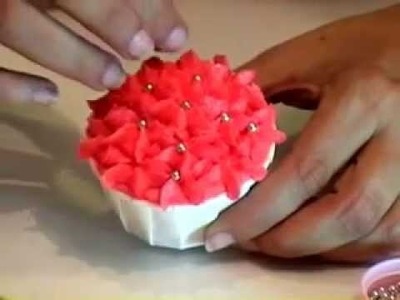 Cómo decorar un cupcake bouquet