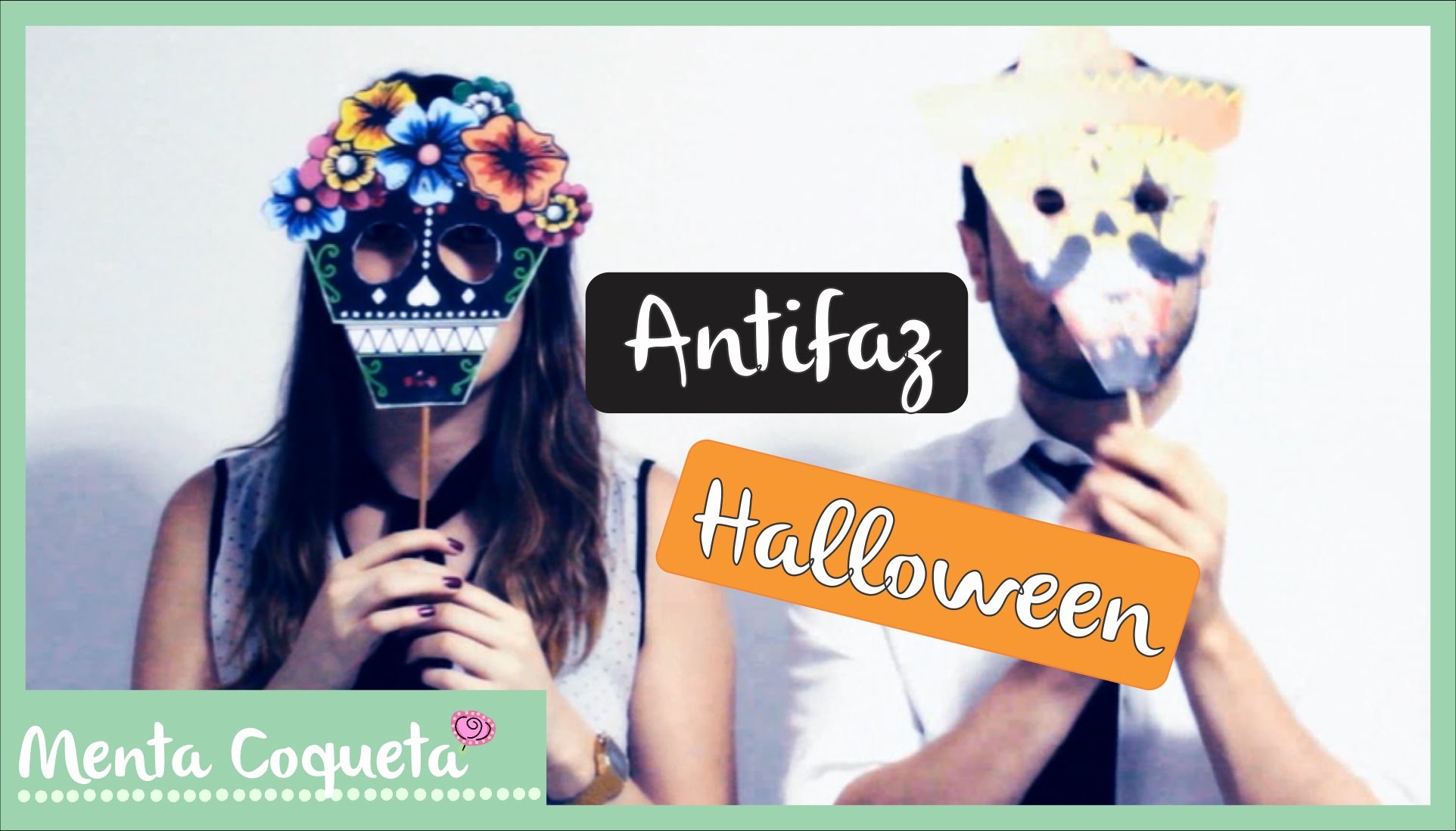 Cómo hacer un Antifaz para Halloween ^v^ Ft. Delcavideography