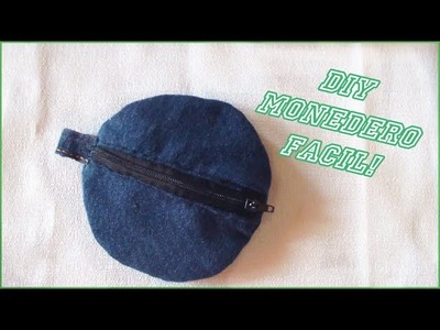 Como hacer un Monedero con jean!✄ costura a mano ✧*Reciclaje