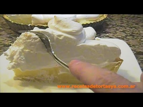 Lemon Pie - Tarta de Limón - Recetas de Tortas YA!
