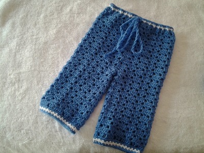 Pantalon de bebe a crochet #tutorial #DIY