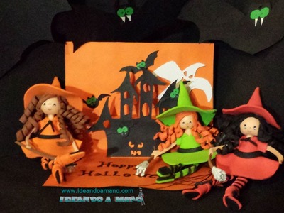 Unas brujitas para Halloween