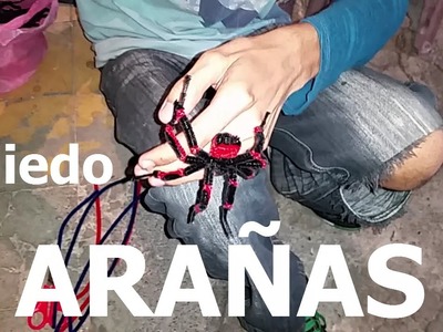 Arañas de manualidad de Luis Antonio
