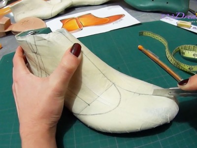 Calzado Artesanal Parte 3 - Traza el diseño