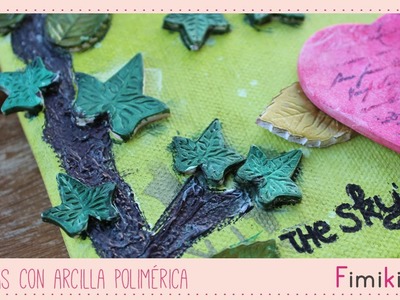 Canvas con arcilla polimérica