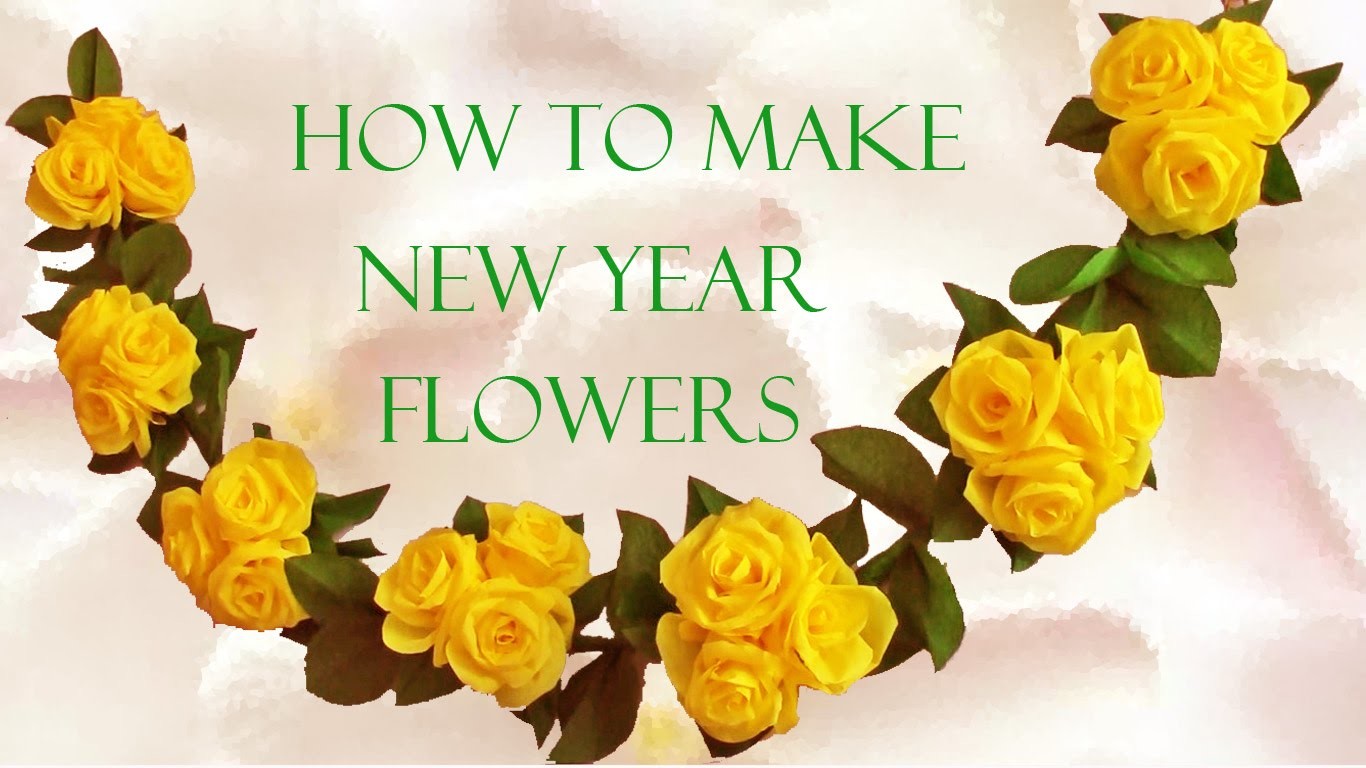 Como hacer flores hermosas de papel - How to make flowers paper roses beautiful