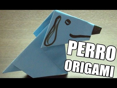 Como hacer un origami de papel | COMO HACER UN PERRO DE PAPEL EN ORIGAMI (Muy fácil)