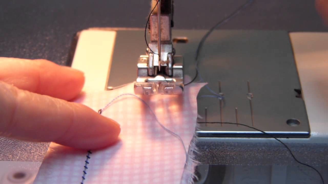 Como regular la tensión de la máquina de coser