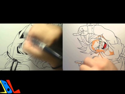 Dibujando a: Goten y Trunks
