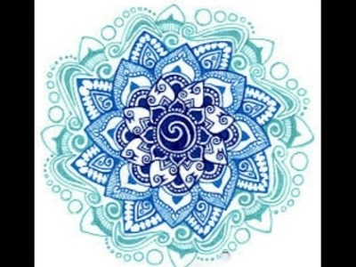 Dibujando una Mandala