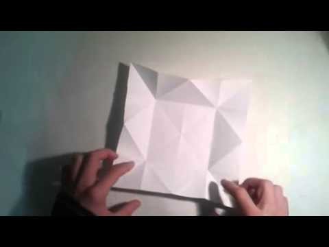 Origami para principiantes  #6 Como hacer una pajarita de papel  [Origami - Papiroflexia]