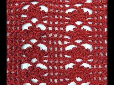 Crochet : Punto Malla con Flor