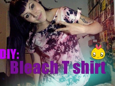 DIY:Bleach T shirt ✝ Von Kirsche ✝