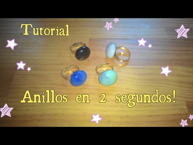 DIY cómo hacer un ANILLO EN 2 SEGUNDOS!!