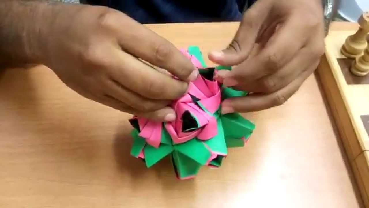 Ejemplo de Origami Modular