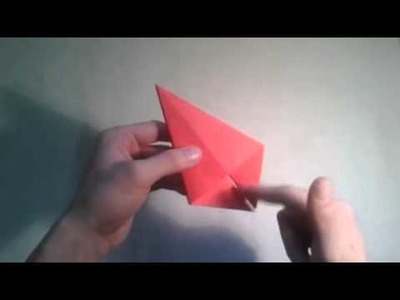 Como hacer un lirio de papel flor de origami   [Origami - Papiroflexia]