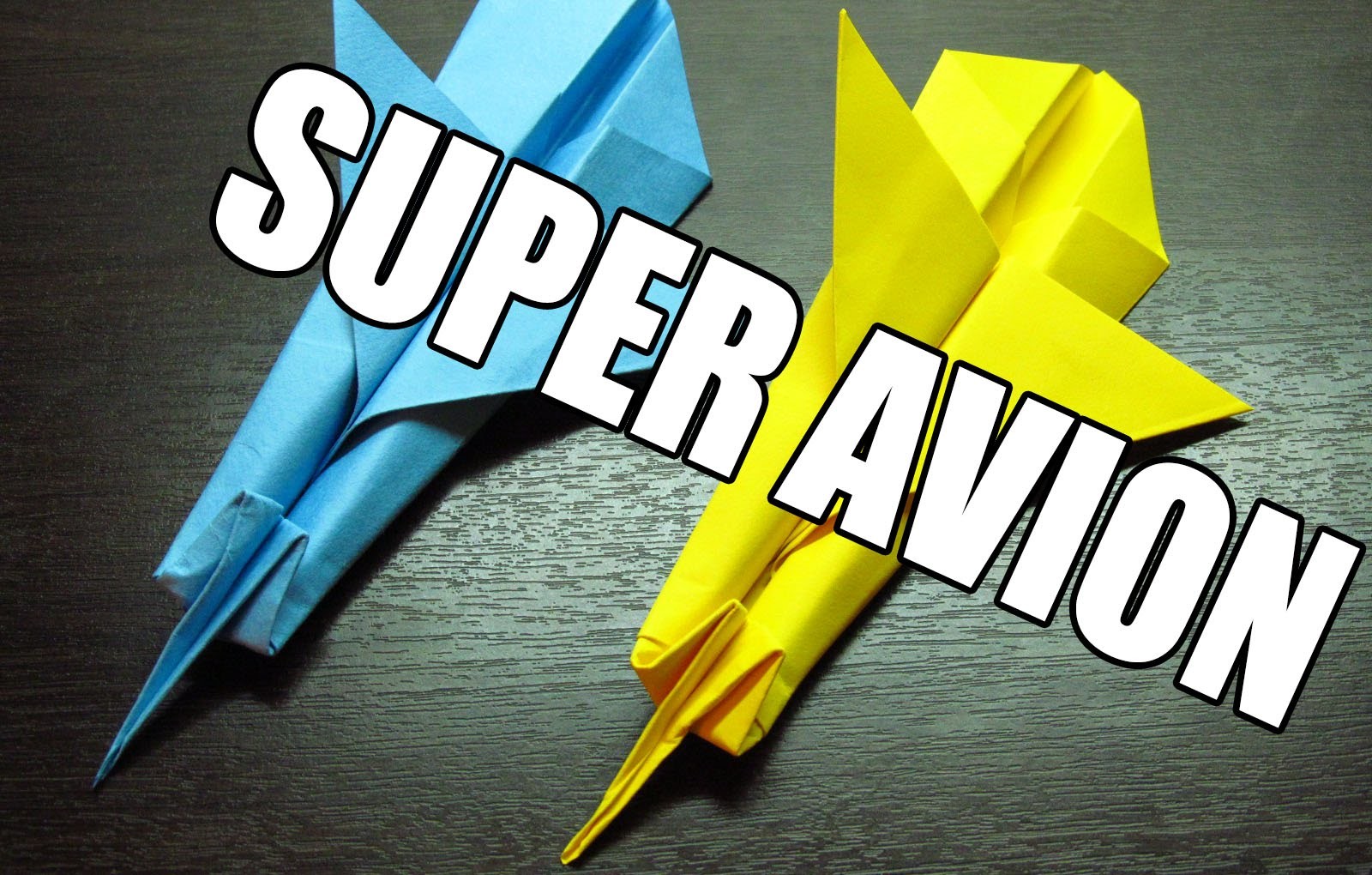 Como hacer un super avion de papel volador | Origamis de papel aviones de papel paso a paso