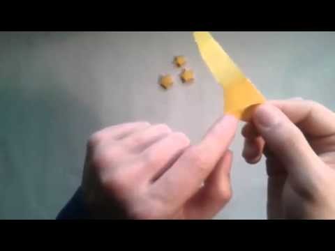 Como hacer una estrella de papel origami lucky star  [Origami - Papiroflexia]