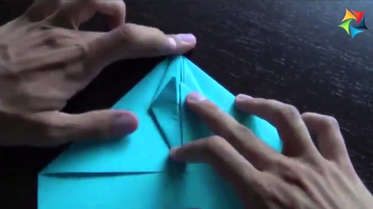 Curso de Papiroflexia [Origami] Cómo hacer un avión de papel