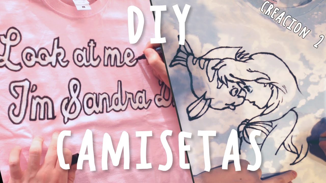 DIY CAMISETAS Tie Dye (Lejía) y Pintada + SORTEO Camiseta Personalizada
