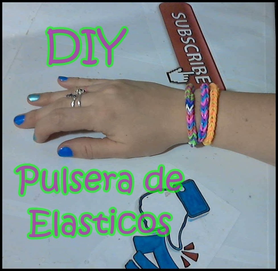 DIY: PULSERA DE ELASTICOS
