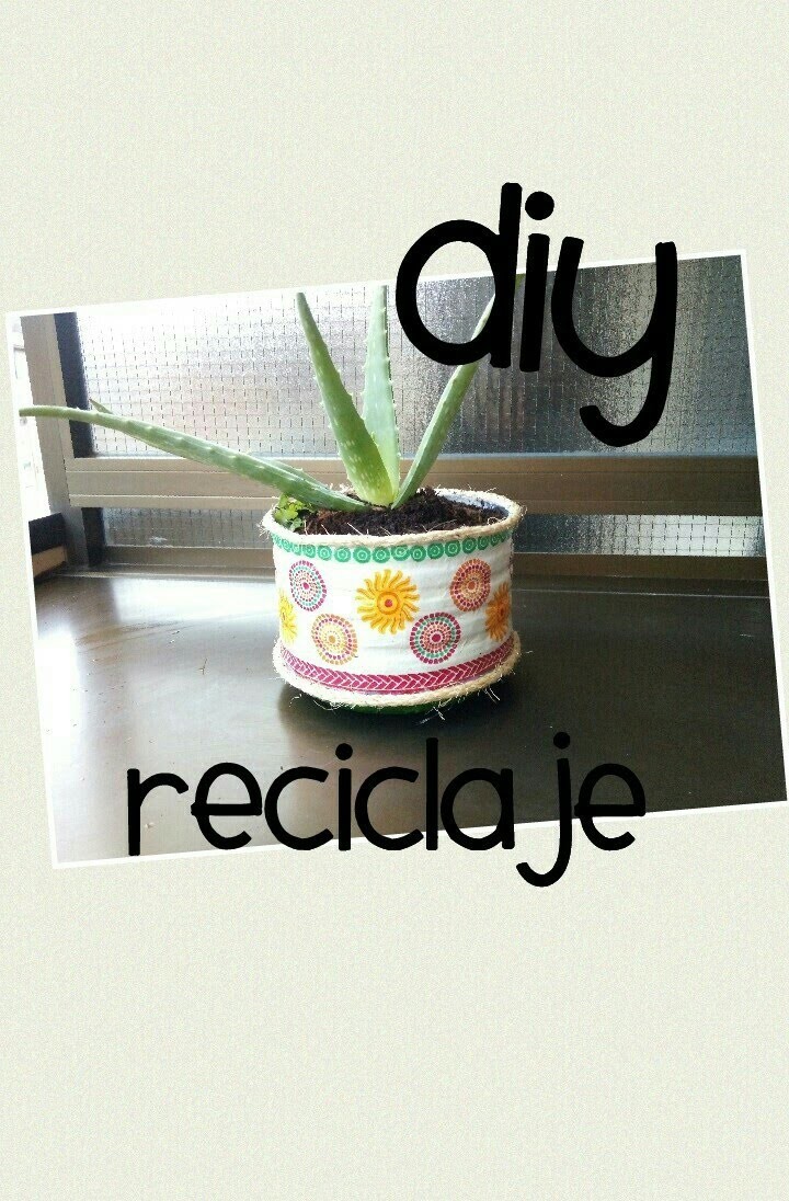 DIY reciclaje - De garrafa a tiesto para planta