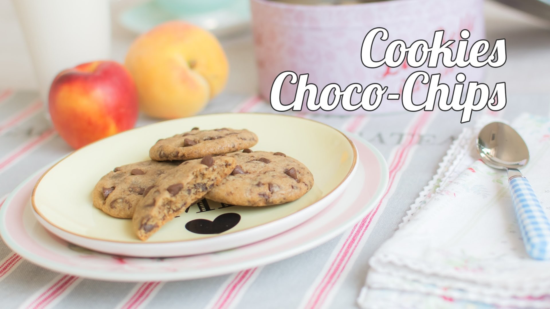 Galletas Choco-Chip | Cookies con chips de chocolate | Quiero Cupcakes!