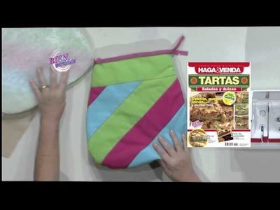 Hilda Rinaldi - Bienvenidas en HD - Cose una cartera.