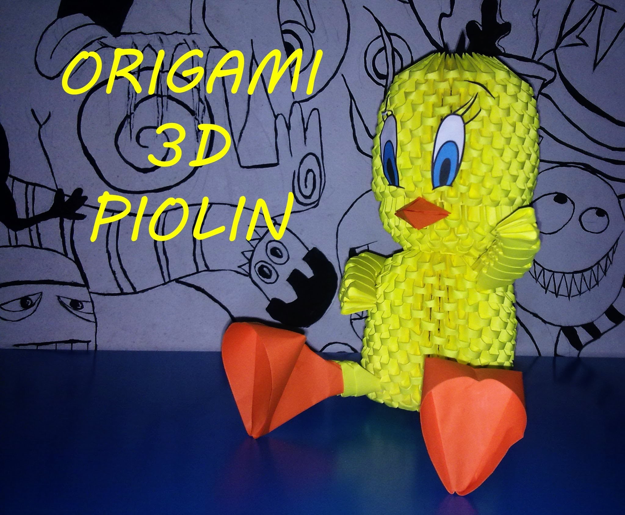 Origami 3D Piolin