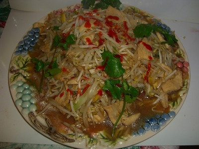 Reseta: CHOP SUEY DE POLLO