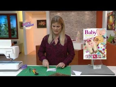 Carolina Rizzi - Bienvenidas en HD - Hace una manta de bebé con barquitos en patchwork.
