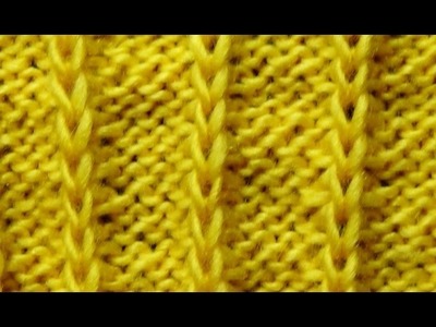Cómo Tejer Punto Fácil -How to Knit Easy Stitches 2 Agujas (321)