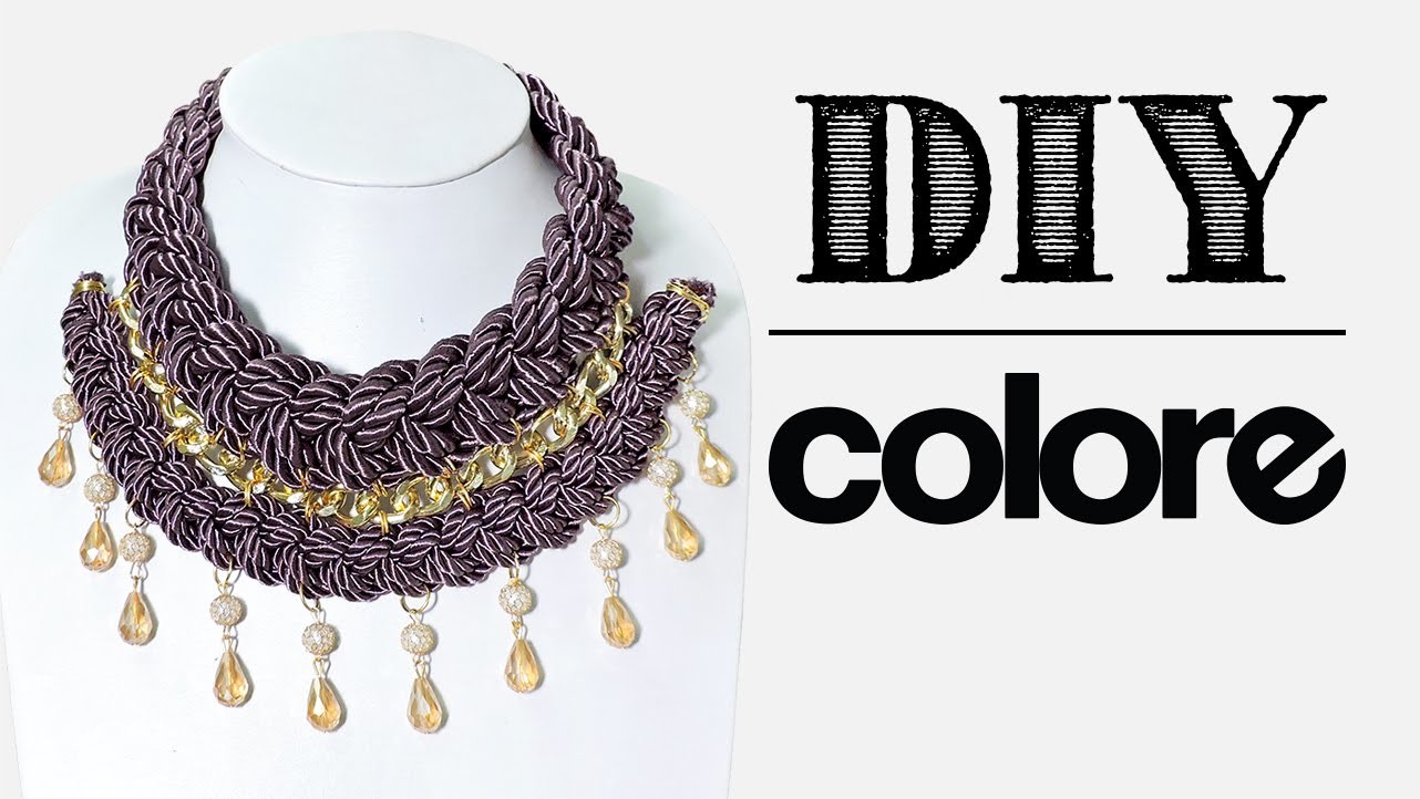 DIY Collar Trenzado Doble - Colore Accesorios