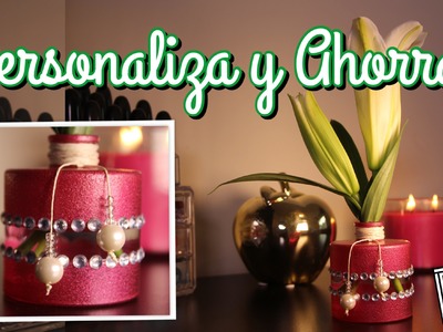 DIY: ¡¡DECORA Y PERSONALIZA TUS ENVASES!! | Haz el tuyo y no gastes dinero!! - Nia
