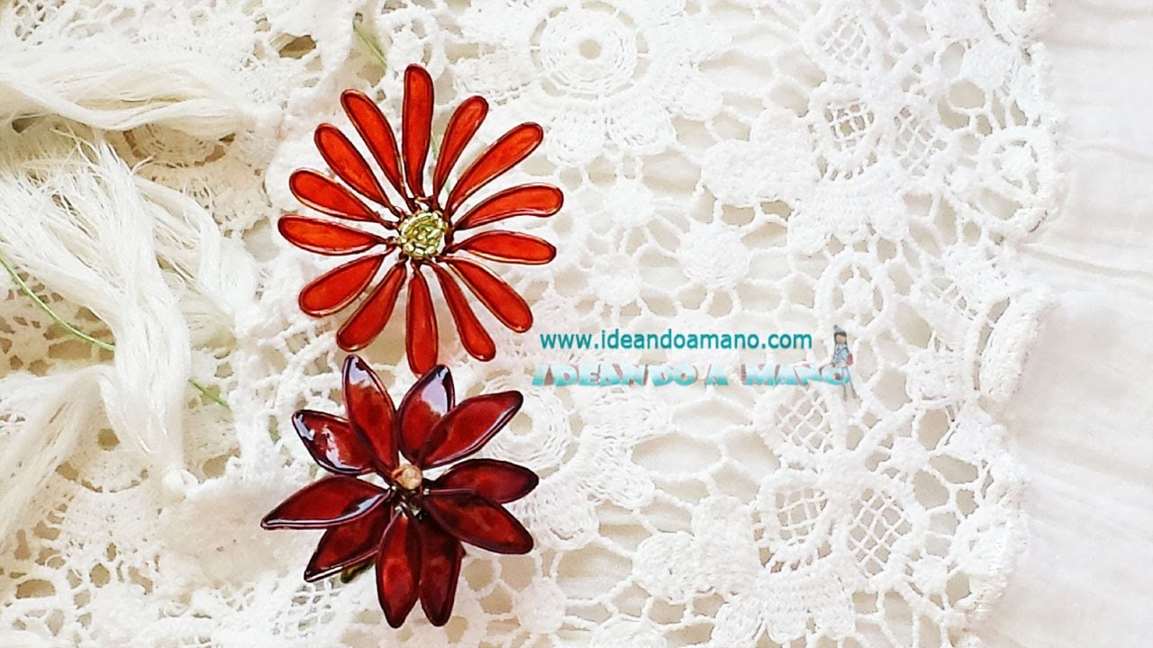 Flores que parecen cristal