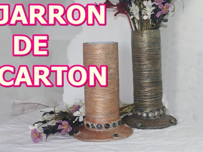 JARRON DE CARTON