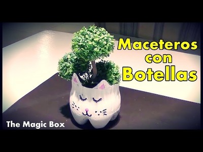 Maceteros con Botellas | The Magic Box