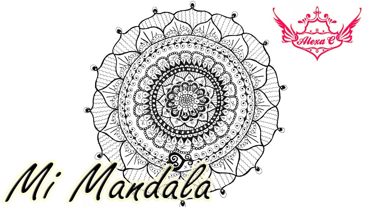 ♥ Mi Mandala - Speed Drawing ♥