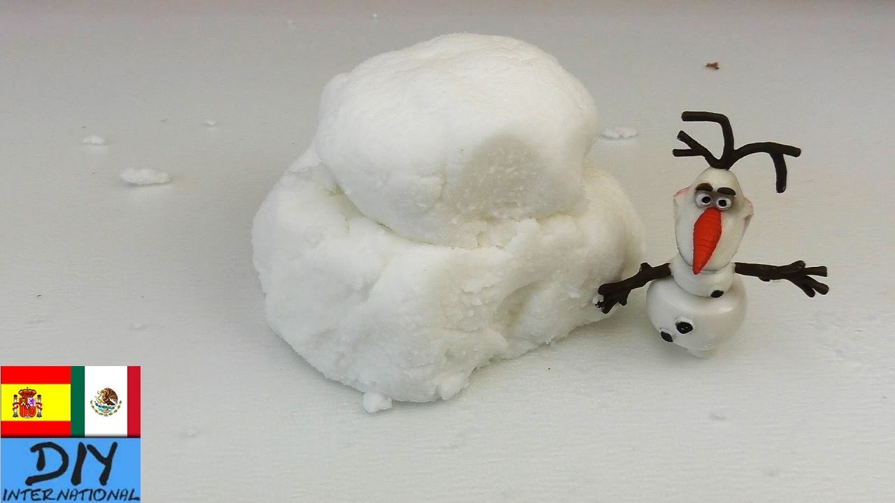 DIY Nieve casera | ¡Se siente como nieve real!