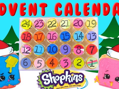 Calendario Shopkins!!! 24 Dias DE JUGUETES Sorpresa - DIY Manualidades 24 Shopkins Sorpresa ☺