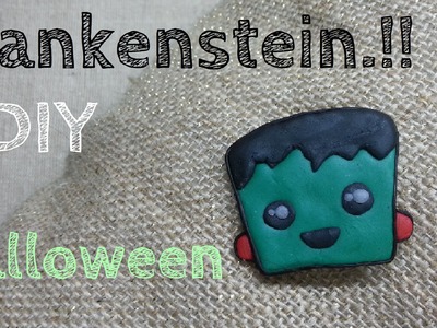 DIY Frankenstein kawaii para Halloween♥ | Marianneʚïɞ