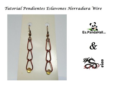 Tutorial Pendientes Eslabones Wire Es.PandaHall.com