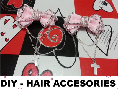 DIY - Accesorios - Lazos para el pelo