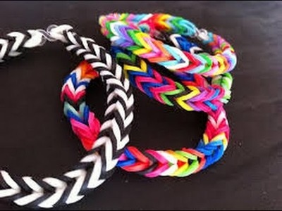 Tutorial como hacer pulseras de goma sin tenedores