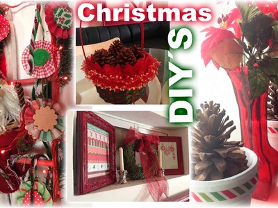 DIY: 4 Ideas Fáciles y Económicas Para Decorar de Navidad tu Casa. 4 Christmas Decorations