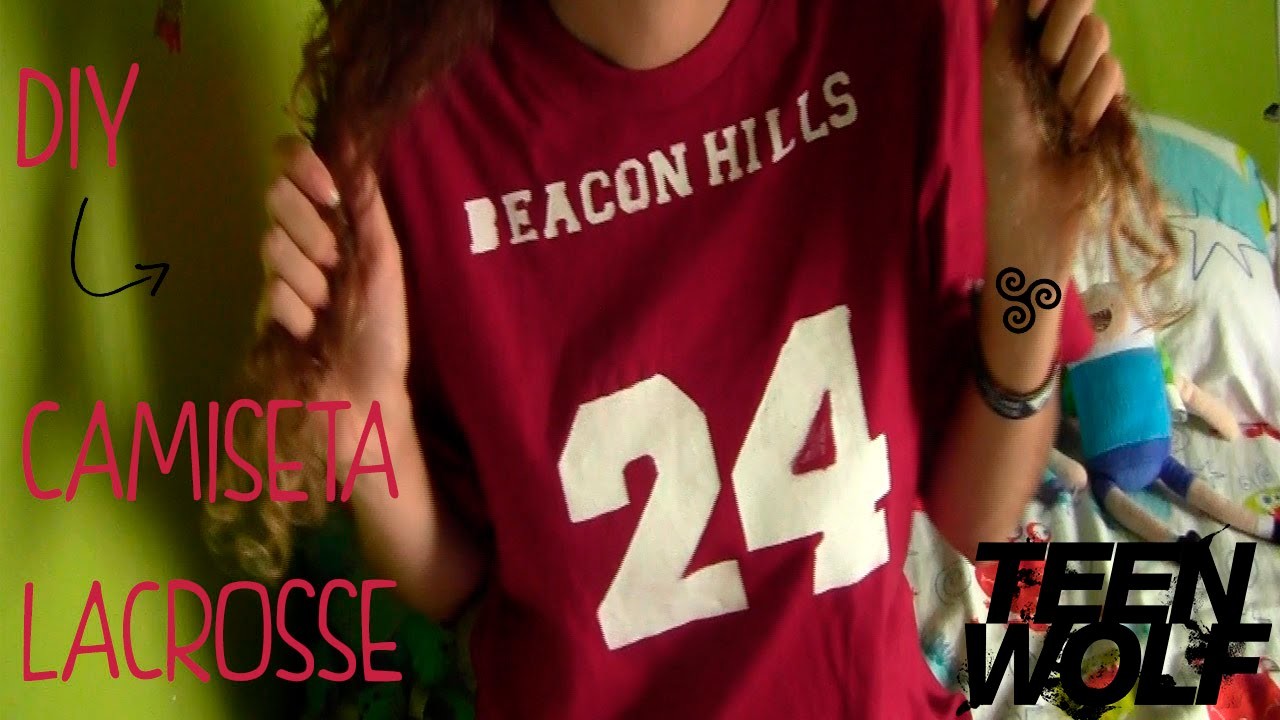 DIY Camiseta Lacrosse - Teen Wolf