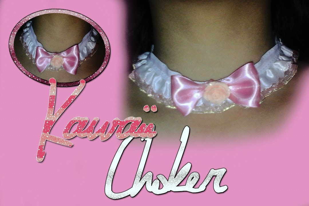 DIY: choker kawaii