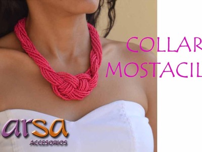 DIY -Collar Nudo Mostacilla -  Necklace