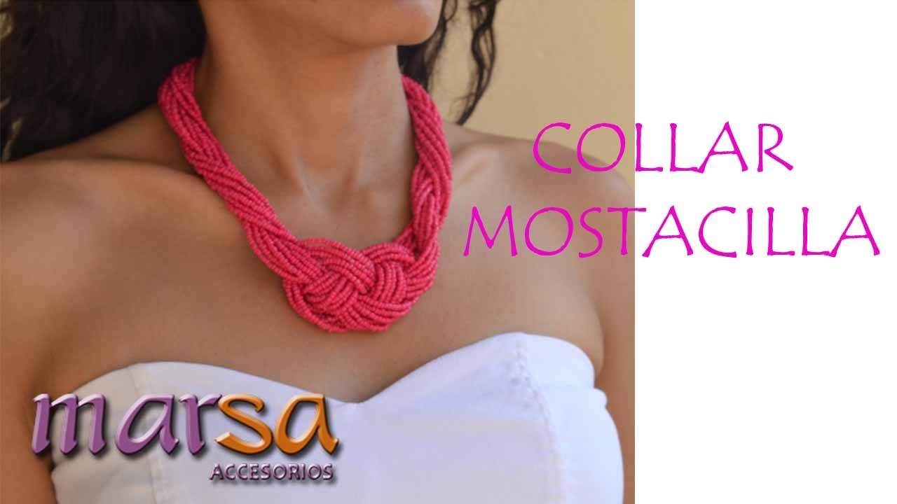 DIY -Collar Nudo Mostacilla -  Necklace