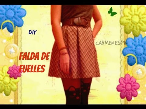 DIY: FALDA DE FUELLES